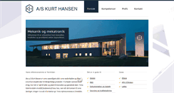 Desktop Screenshot of kurthansen.dk
